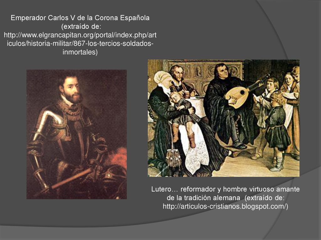 Emperador Carlos V de la Corona Española