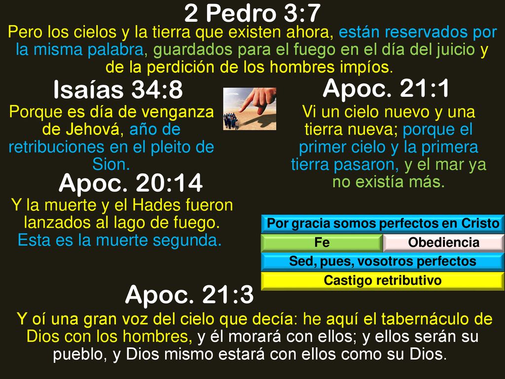 Por gracia somos perfectos en Cristo Sed, pues, vosotros perfectos