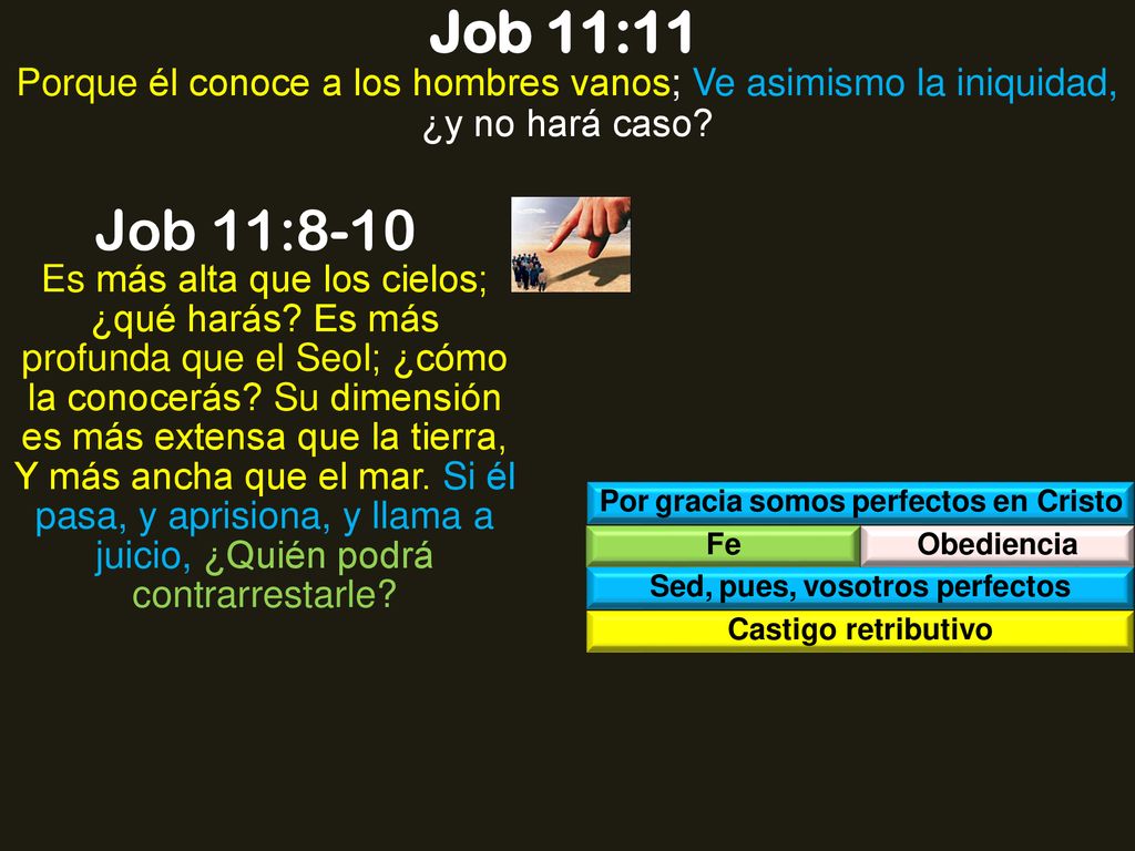 Por gracia somos perfectos en Cristo Sed, pues, vosotros perfectos