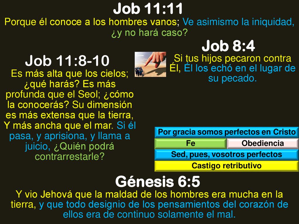 Por gracia somos perfectos en Cristo Sed, pues, vosotros perfectos