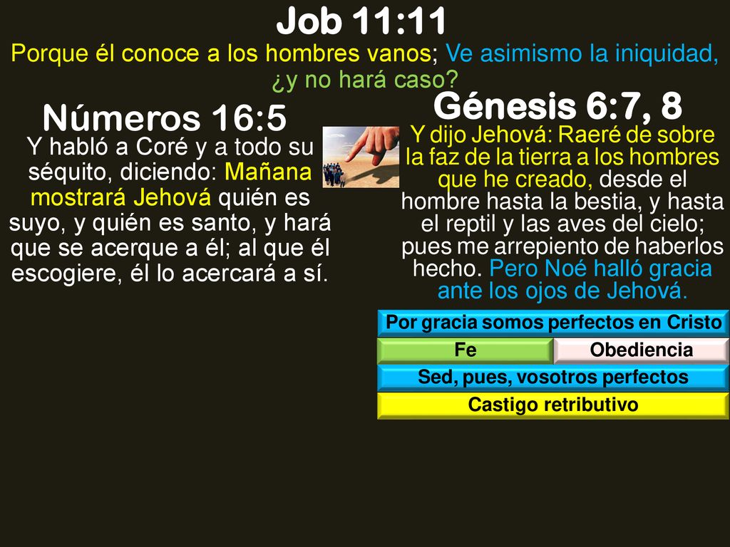 Por gracia somos perfectos en Cristo Sed, pues, vosotros perfectos