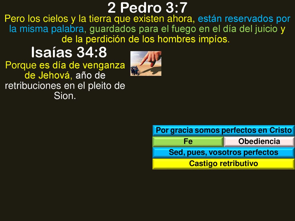 Por gracia somos perfectos en Cristo Sed, pues, vosotros perfectos