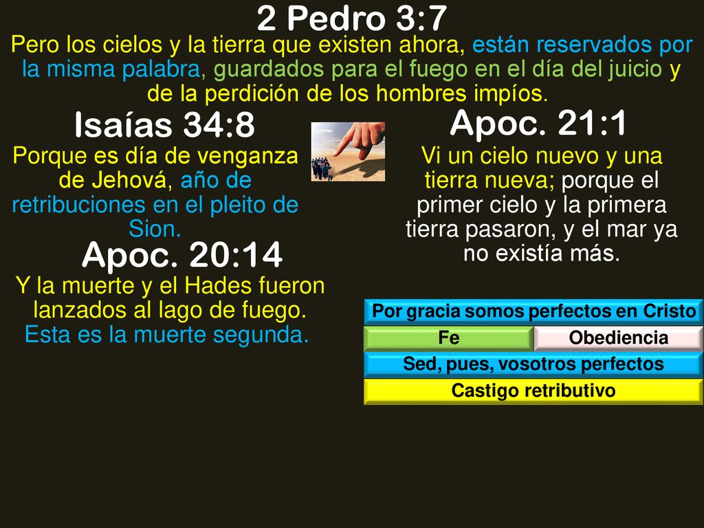 Por gracia somos perfectos en Cristo Sed, pues, vosotros perfectos