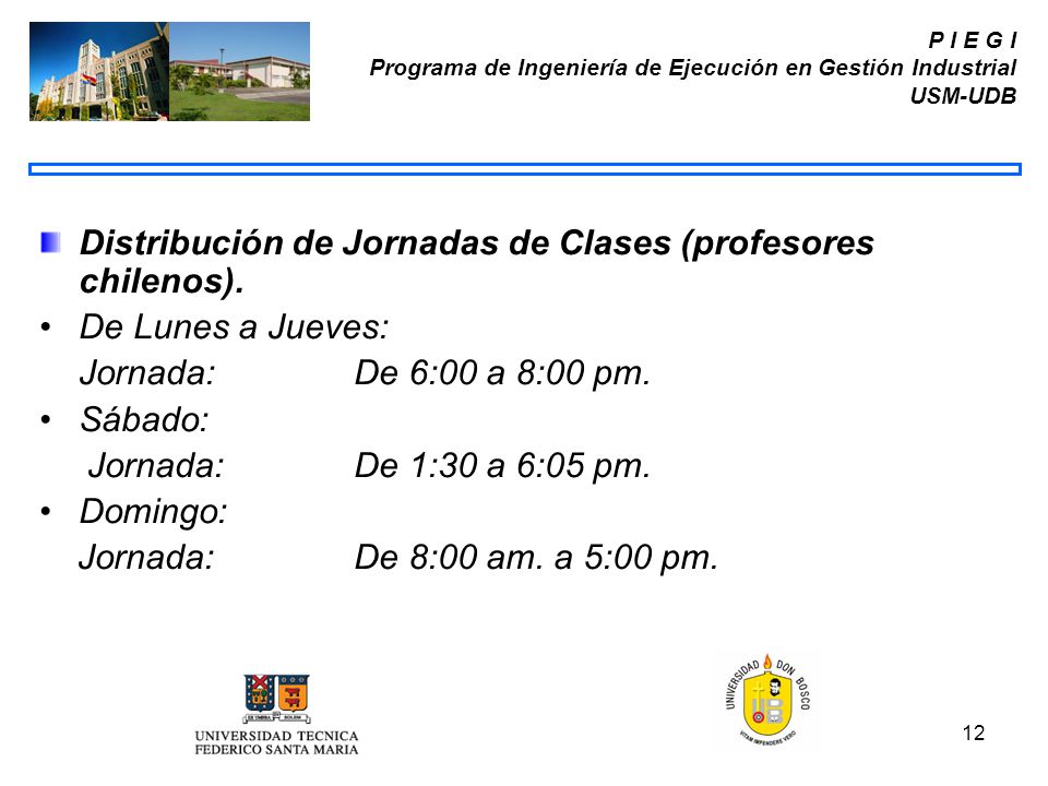 Distribución de Jornadas de Clases (profesores chilenos).