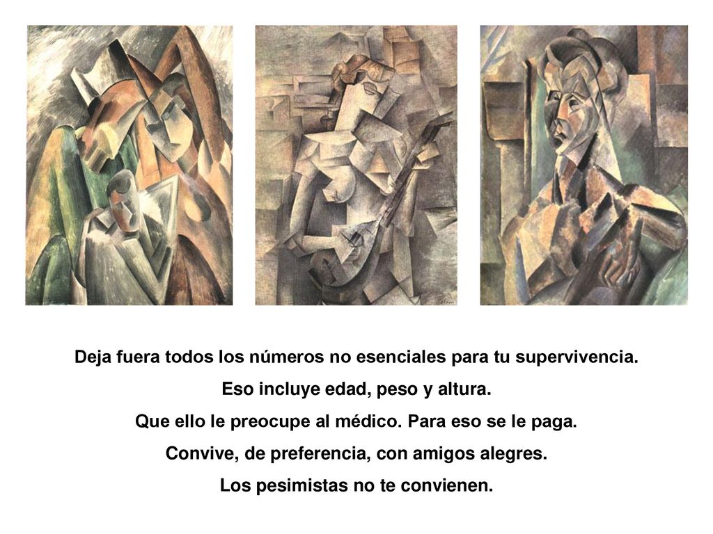 Deja fuera todos los números no esenciales para tu supervivencia.