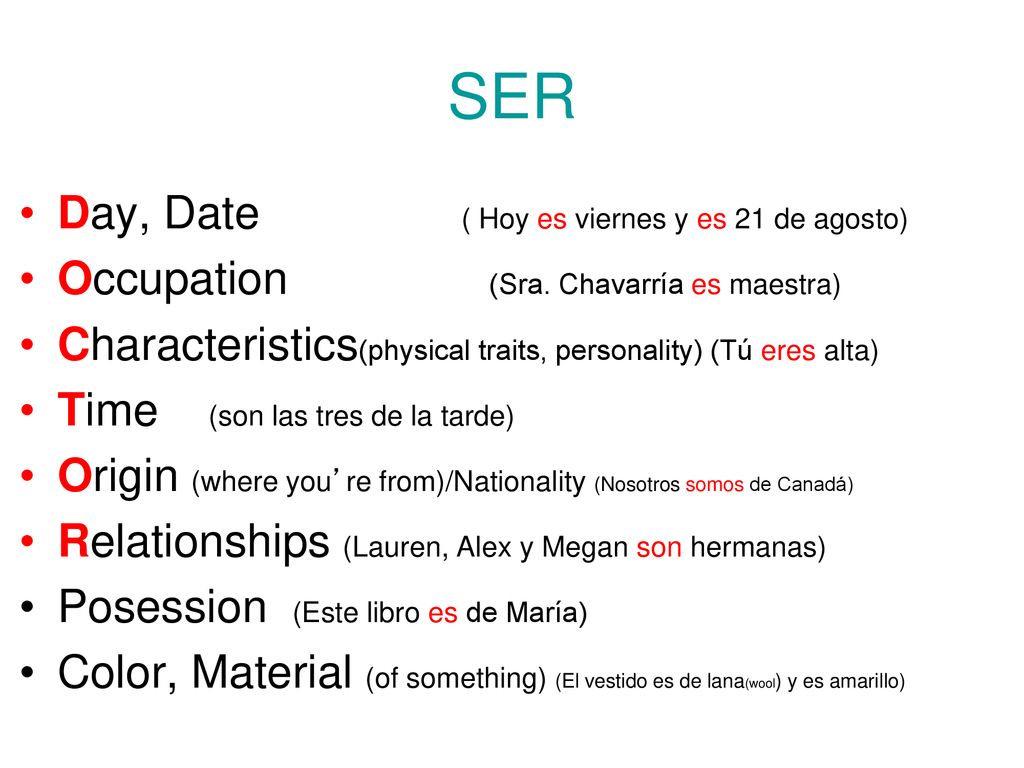 SER Day, Date ( Hoy es viernes y es 21 de agosto)