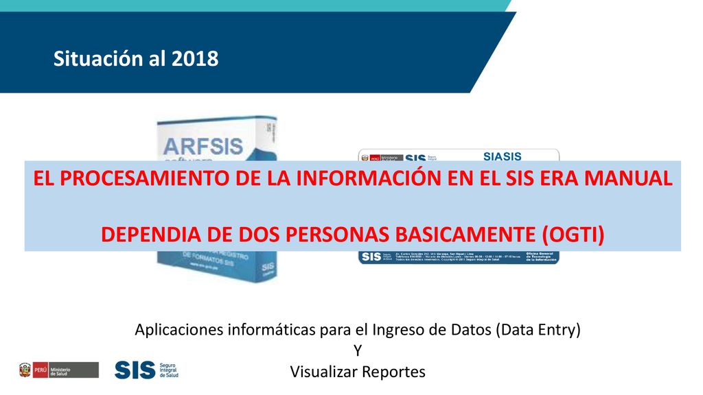 EL PROCESAMIENTO DE LA INFORMACIÓN EN EL SIS ERA MANUAL