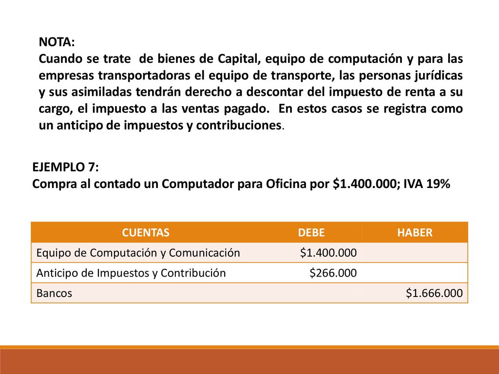 Compra al contado un Computador para Oficina por $ ; IVA 19%