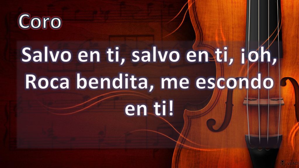 Salvo en ti, salvo en ti, ¡oh, Roca bendita, me escondo en ti!