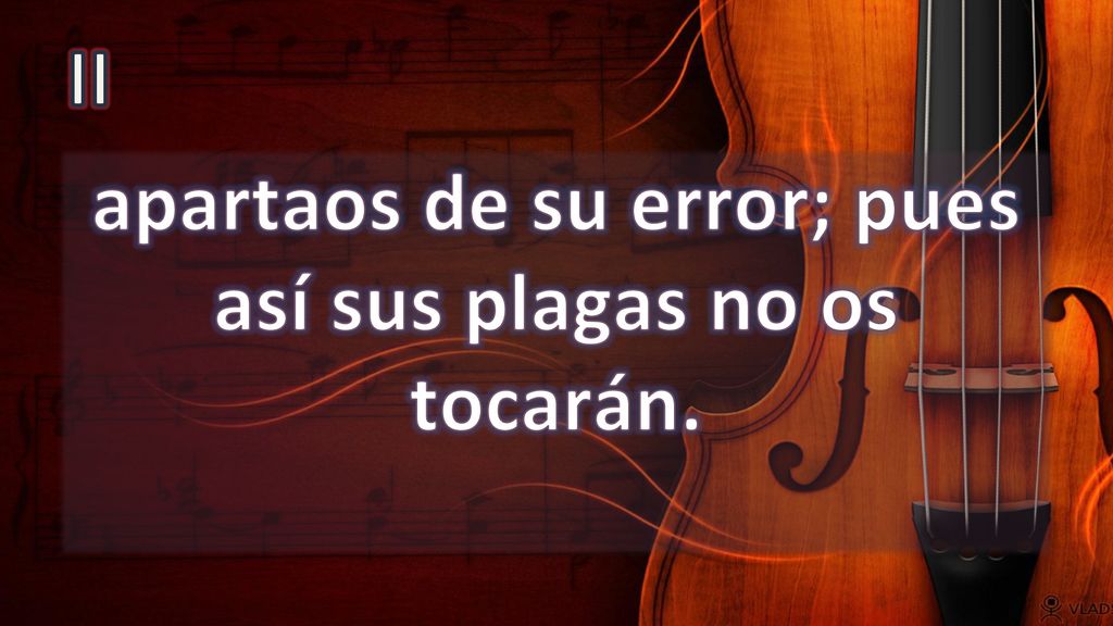 apartaos de su error; pues así sus plagas no os tocarán.