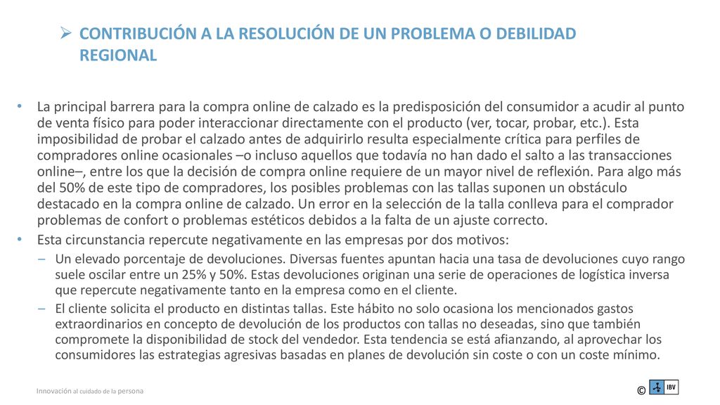 CONTRIBUCIÓN A LA RESOLUCIÓN DE UN PROBLEMA O DEBILIDAD REGIONAL