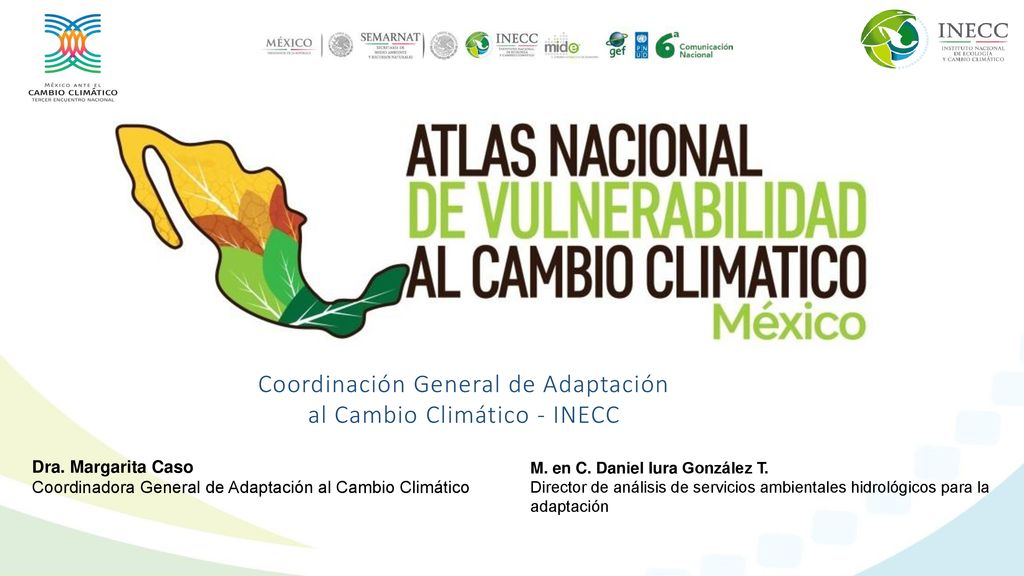 Coordinación General de Adaptación al Cambio Climático - INECC