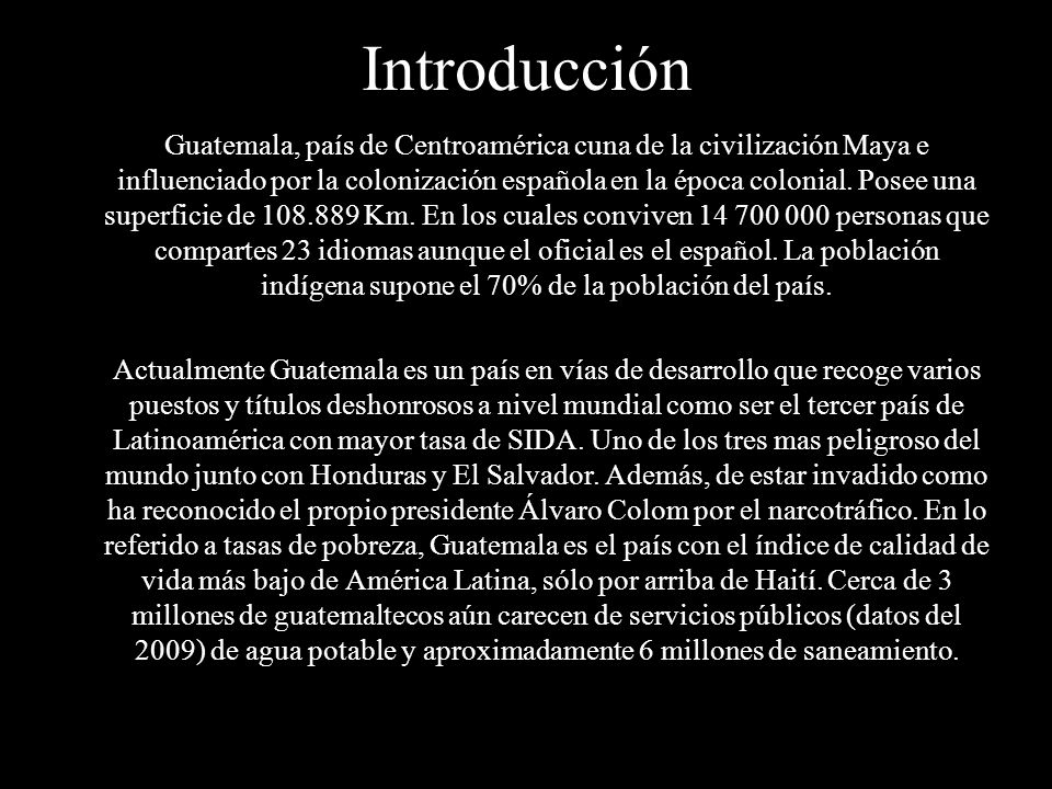 Introducción