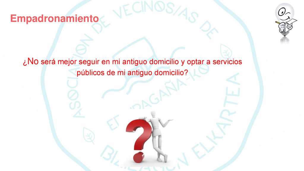 Empadronamiento ¿No será mejor seguir en mi antiguo domicilio y optar a servicios públicos de mi antiguo domicilio
