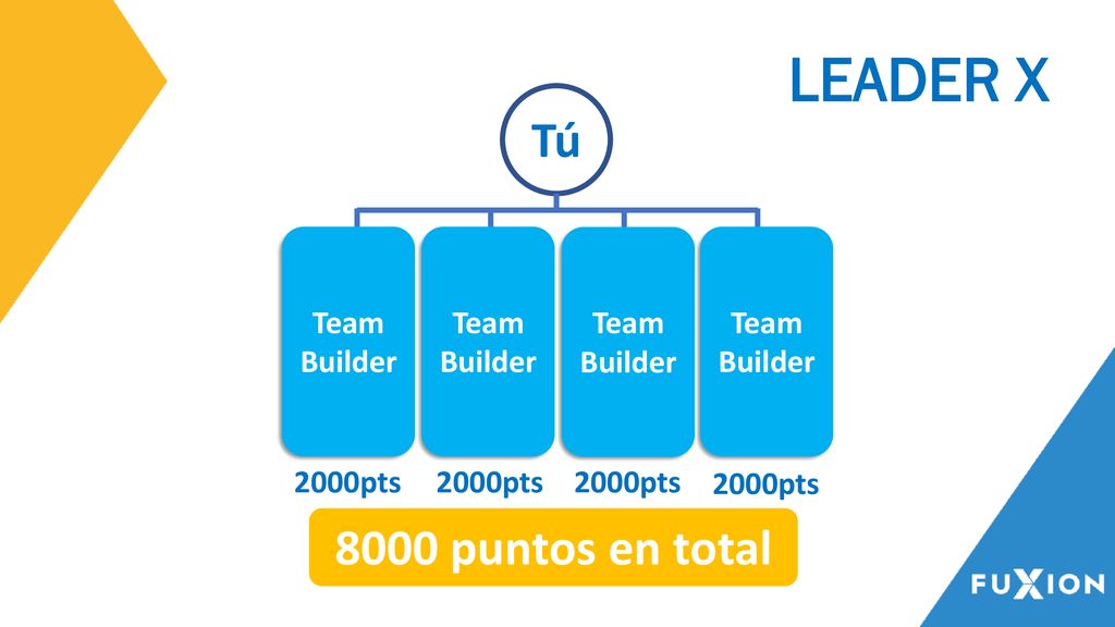 LEADER X Tú 8000 puntos en total Team Builder Team Builder