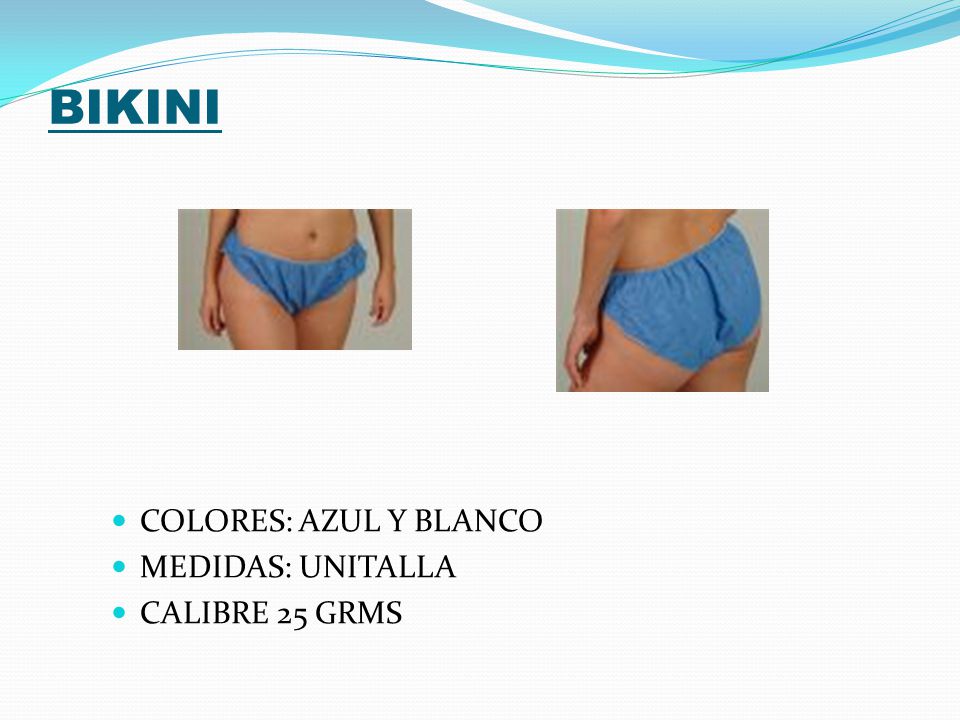 BIKINI COLORES: AZUL Y BLANCO MEDIDAS: UNITALLA CALIBRE 25 GRMS