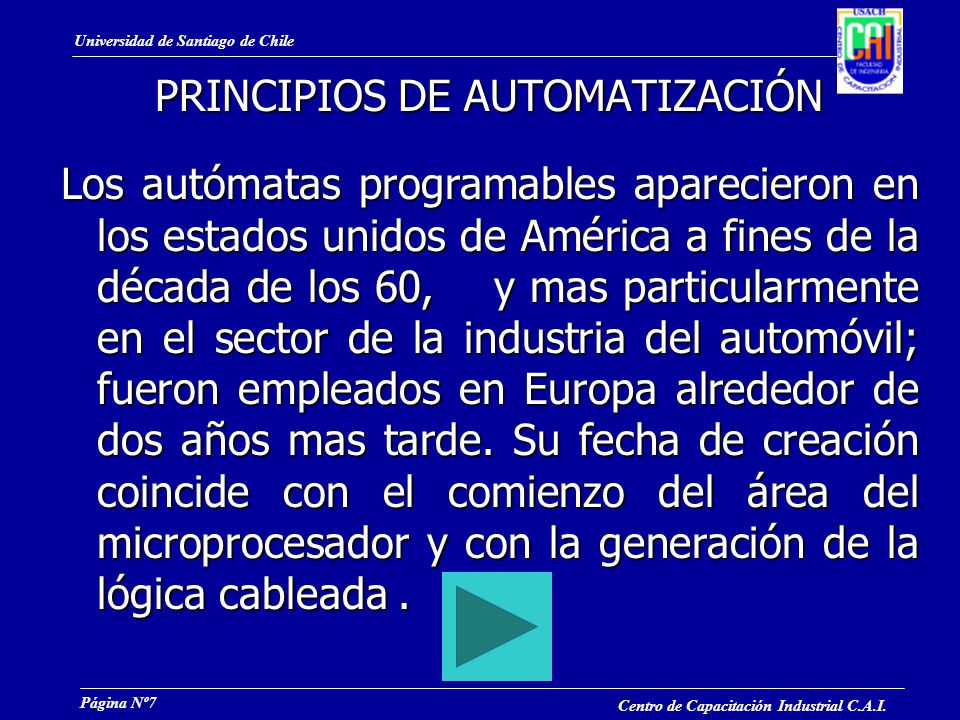 PRINCIPIOS DE AUTOMATIZACIÓN