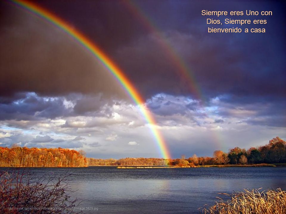Siempre eres Uno con Dios, Siempre eres bienvenido a casa