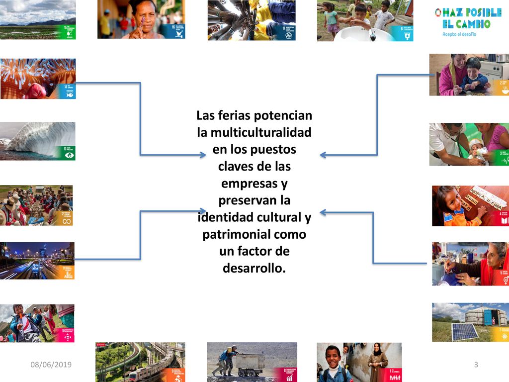 Las ferias potencian la multiculturalidad en los puestos claves de las empresas y preservan la identidad cultural y patrimonial como un factor de desarrollo.