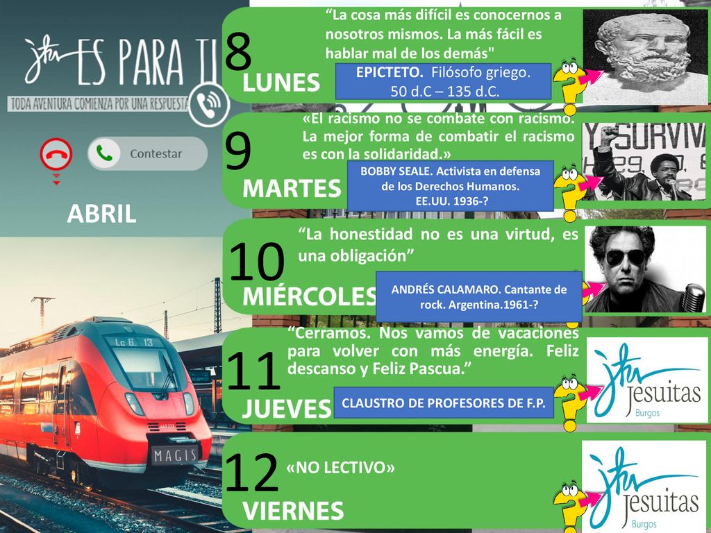 ABRIL La honestidad no es una virtud, es una obligación