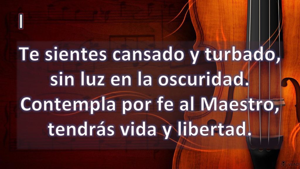 I Te sientes cansado y turbado, sin luz en la oscuridad.