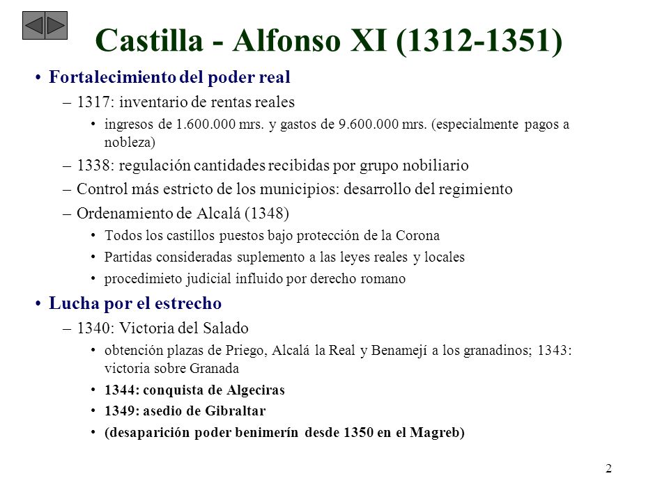 Castilla - Alfonso XI ( )