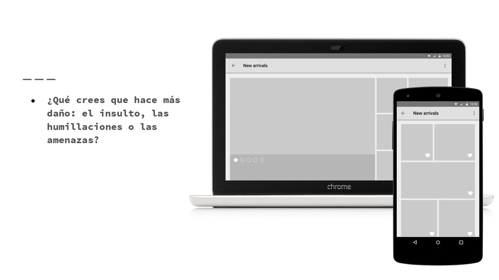 ¿Qué crees que hace más daño: el insulto, las humillaciones o las amenazas