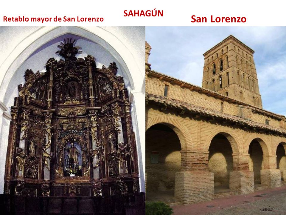 SAHAGÚN San Lorenzo Retablo mayor de San Lorenzo