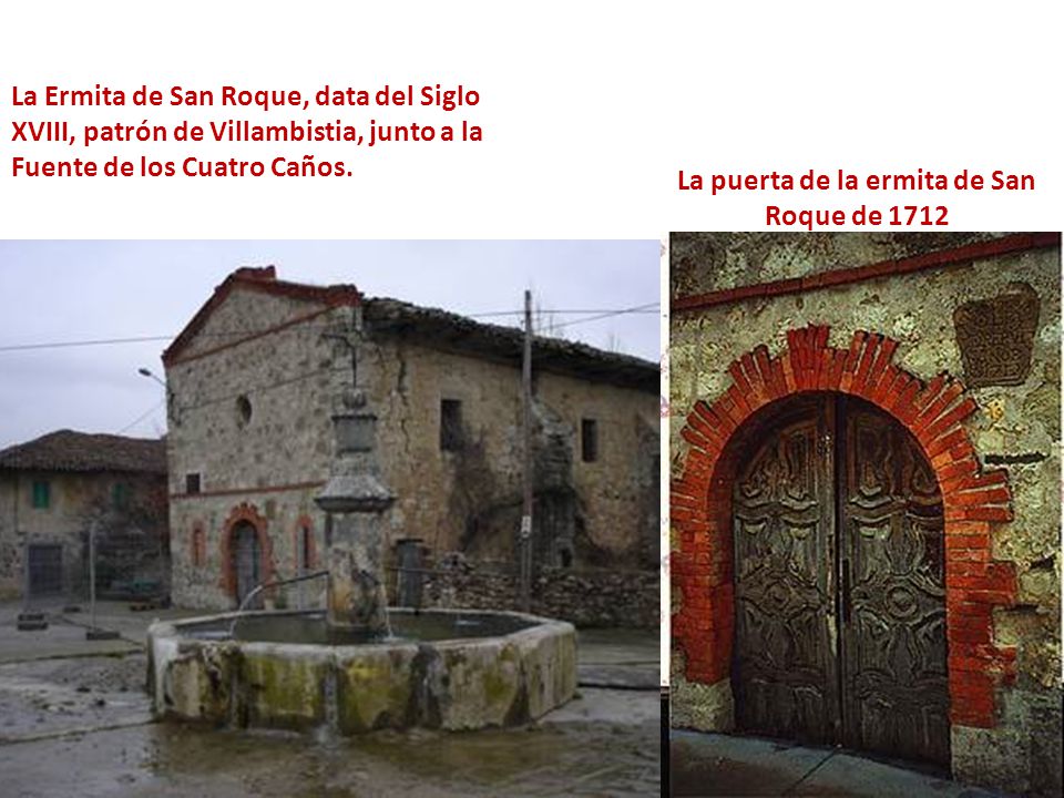 La puerta de la ermita de San Roque de 1712