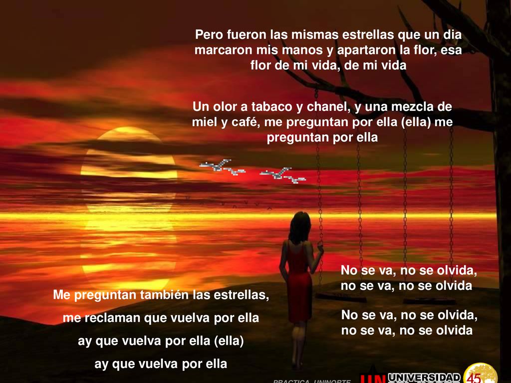 No se va, no se olvida, no se va, no se olvida