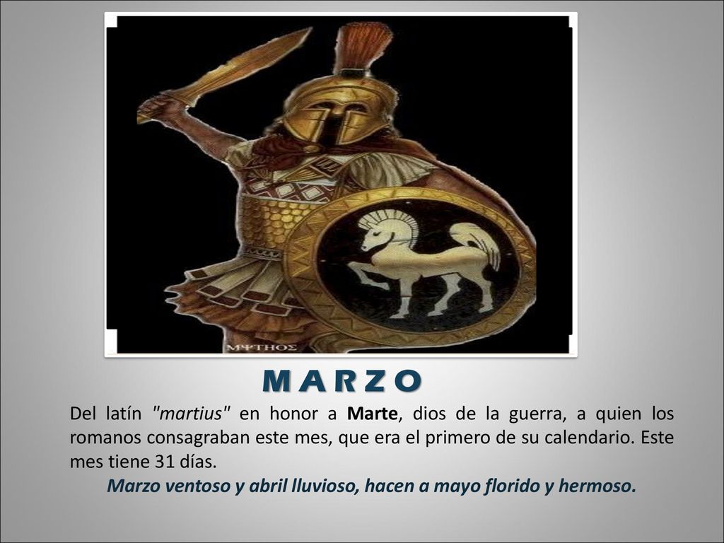 Marzo ventoso y abril lluvioso, hacen a mayo florido y hermoso.