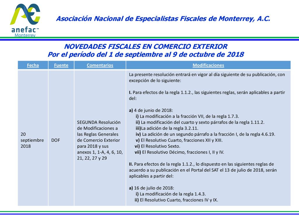 Asociación Nacional de Especialistas Fiscales de Monterrey, A.C.