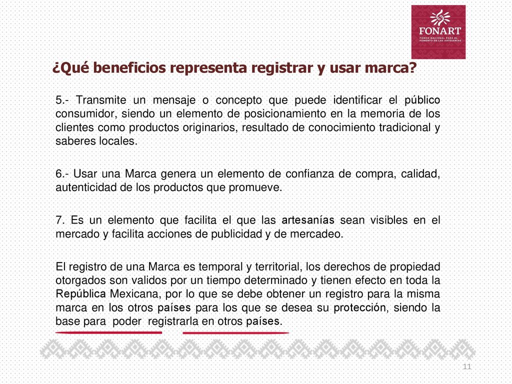 ¿Qué beneficios representa registrar y usar marca