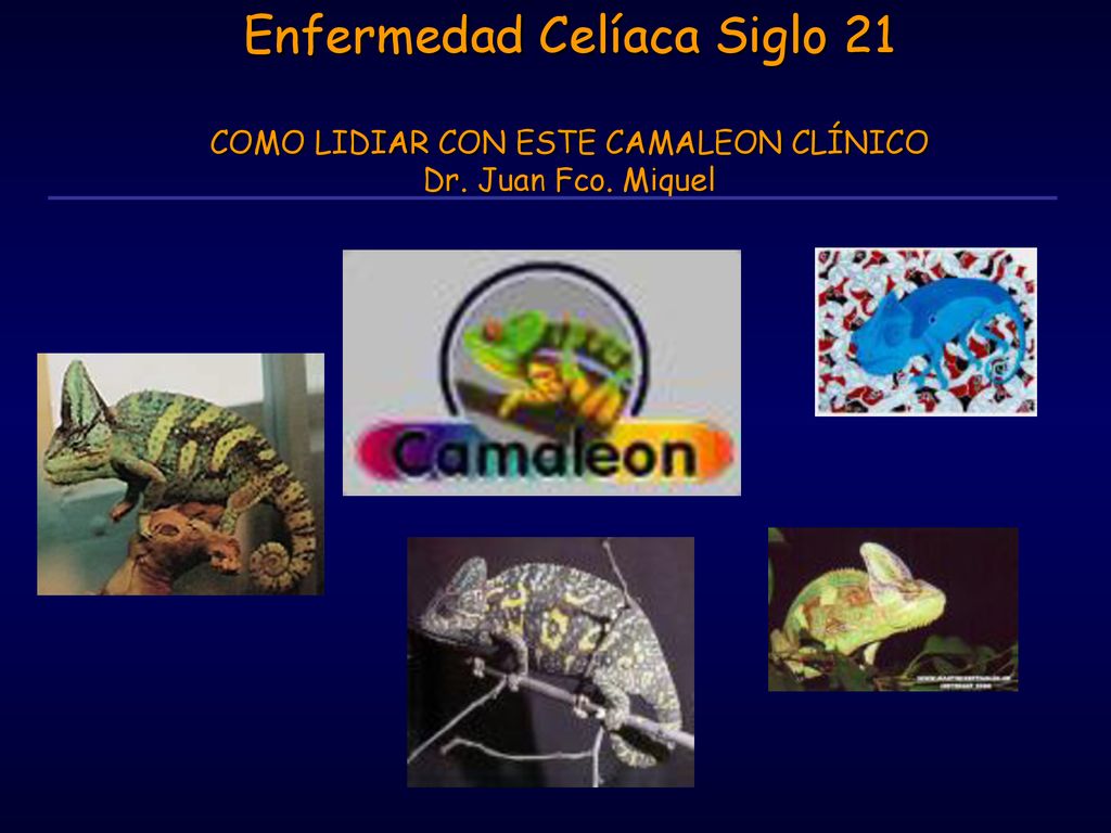 Enfermedad Celíaca Siglo 21 COMO LIDIAR CON ESTE CAMALEON CLÍNICO Dr