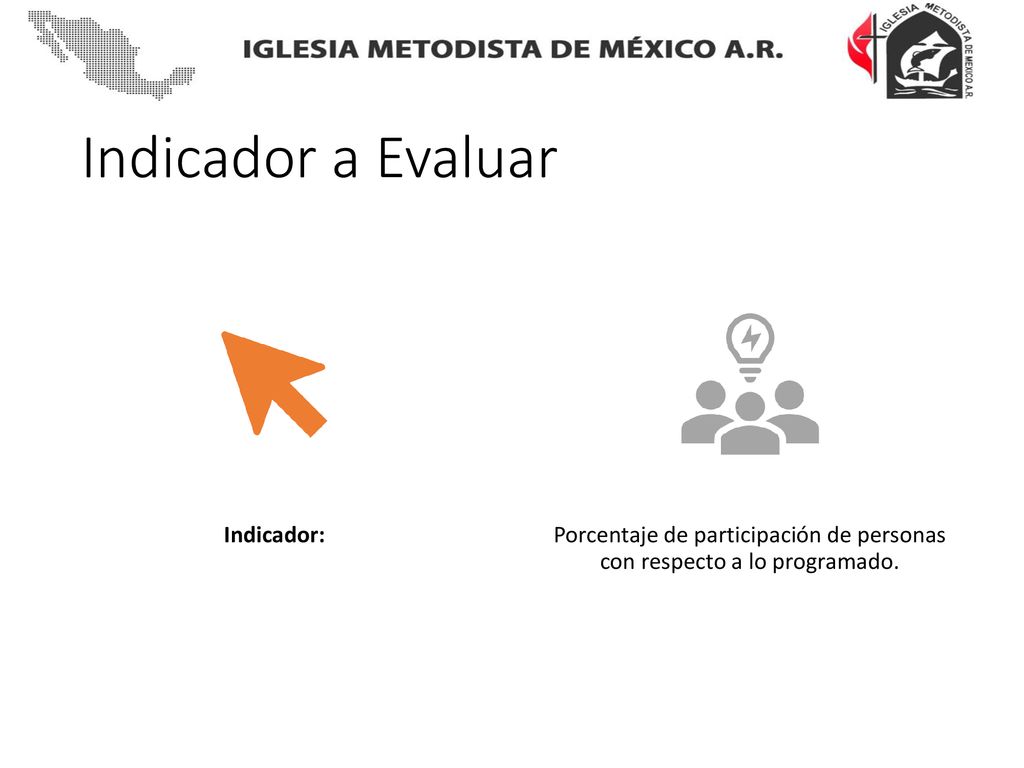 Porcentaje de participación de personas con respecto a lo programado.