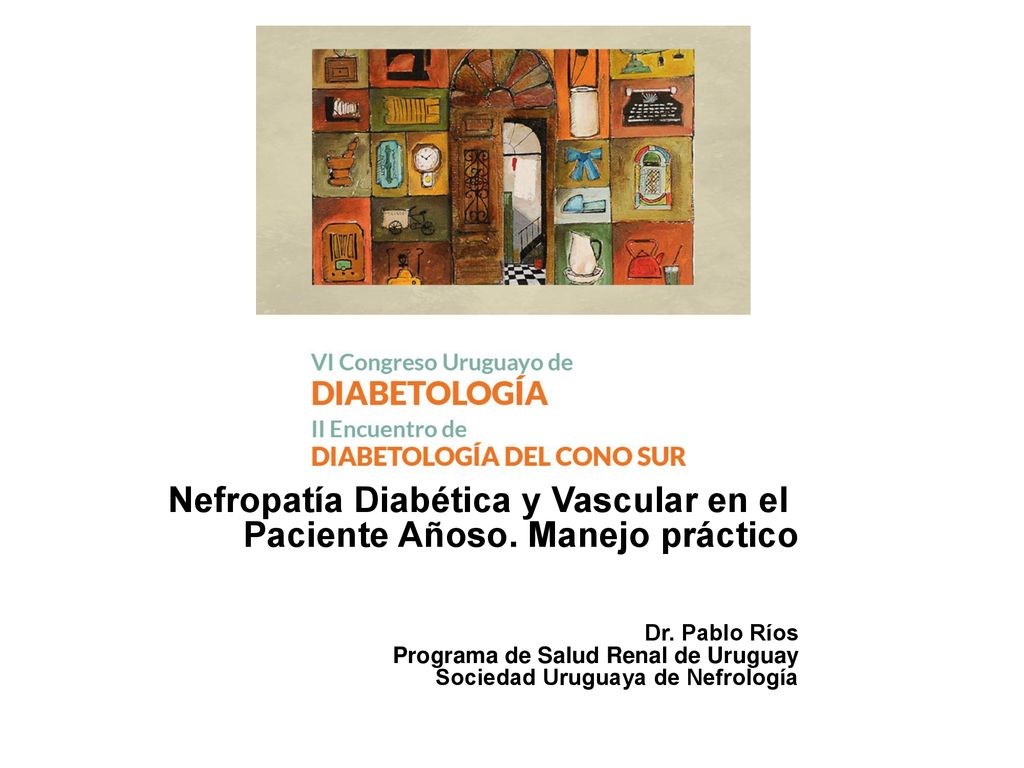 Nefropatía Diabética y Vascular en el Paciente Añoso. Manejo práctico
