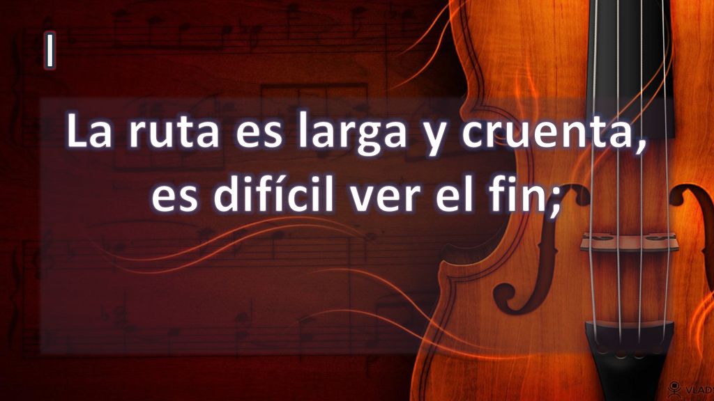 La ruta es larga y cruenta, es difícil ver el fin;