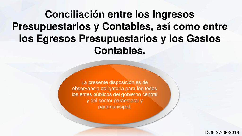 Conciliación entre los Ingresos Presupuestarios y Contables, así como entre los Egresos Presupuestarios y los Gastos Contables.