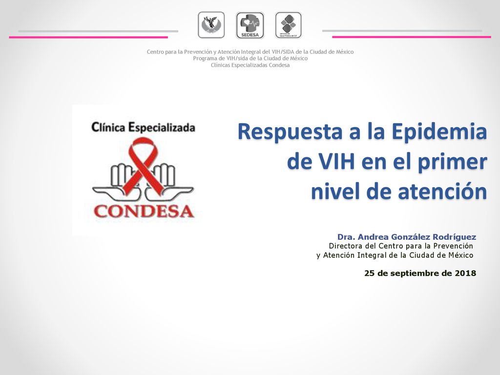 Respuesta a la Epidemia de VIH en el primer nivel de atención