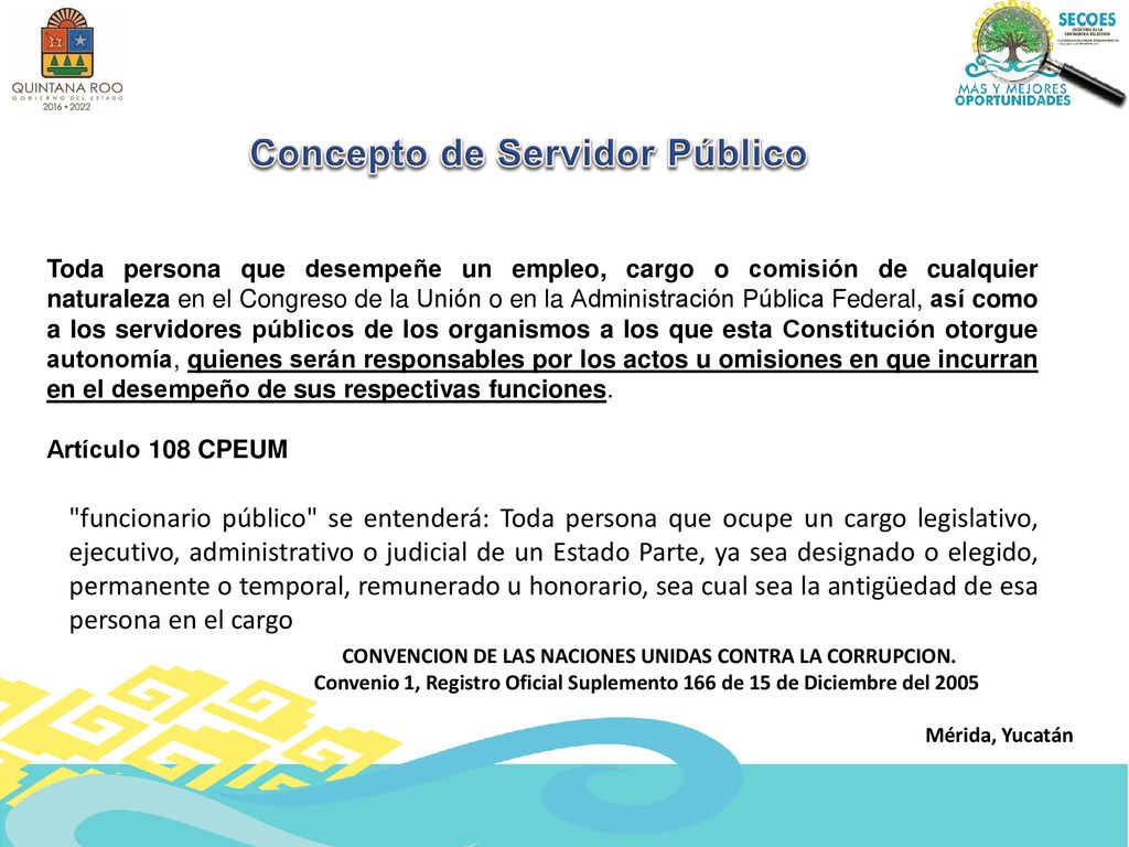 CONVENCION DE LAS NACIONES UNIDAS CONTRA LA CORRUPCION.