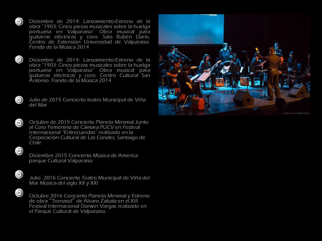 Julio de 2015 Concierto teatro Municipal de Viña del Mar