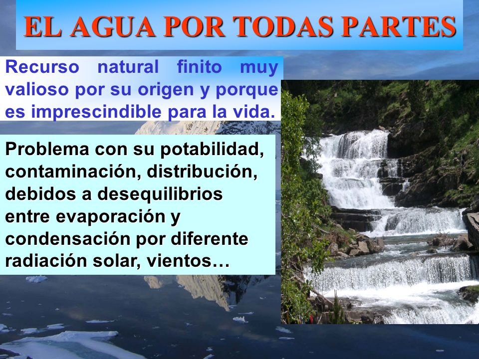 EL AGUA POR TODAS PARTES