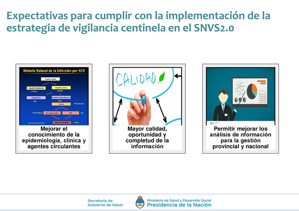 Mayor calidad, oportunidad y completud de la información