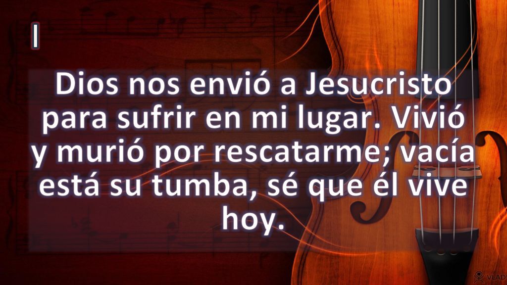 I Dios nos envió a Jesucristo para sufrir en mi lugar.