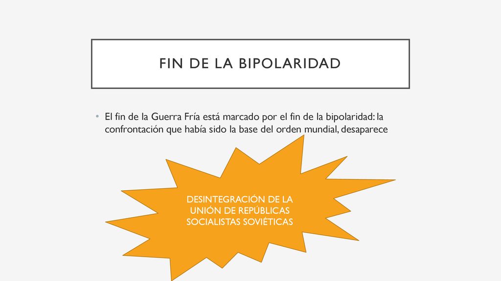 DESINTEGRACIÓN DE LA UNIÓN DE REPÚBLICAS SOCIALISTAS SOVIÉTICAS