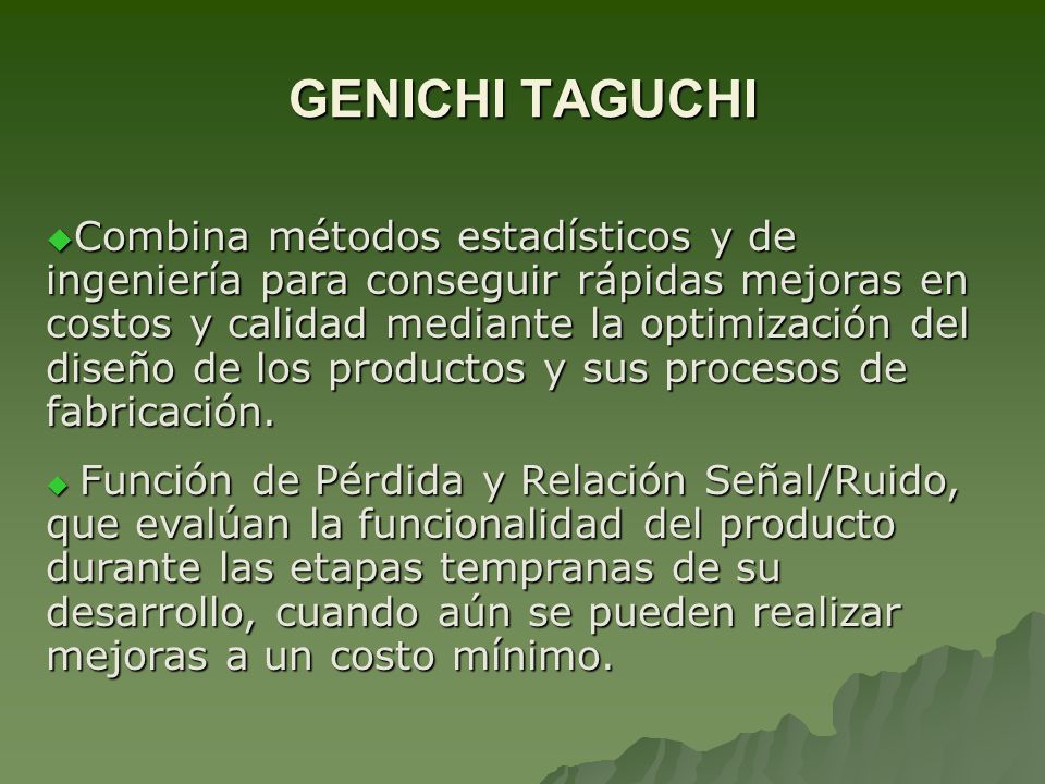 GENICHI TAGUCHI