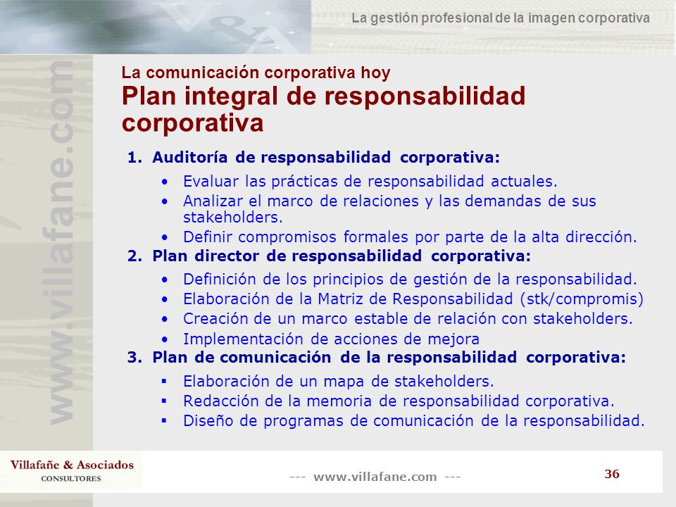 La gestión profesional de la imagen corporativa