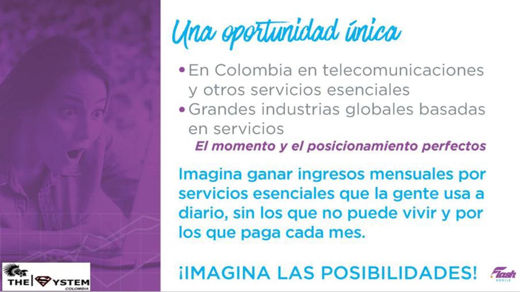 En caso de que alguien más presente el resto de la información