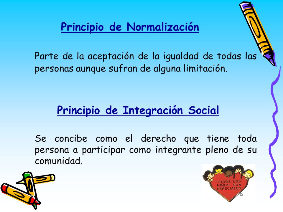 Principio de Normalización