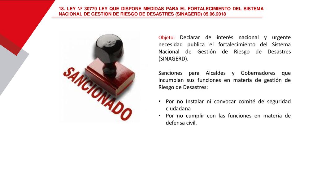 Por no Instalar ni convocar comité de seguridad ciudadana